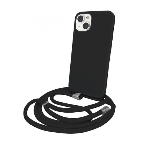 Coque premium noire + cordon