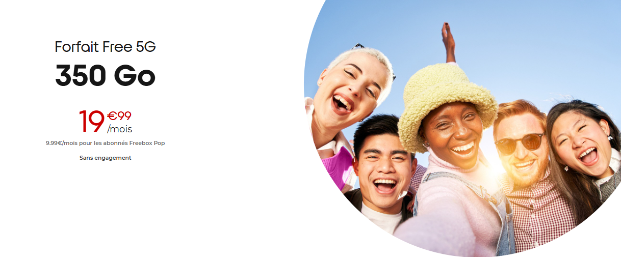 Forfait Free 5G
