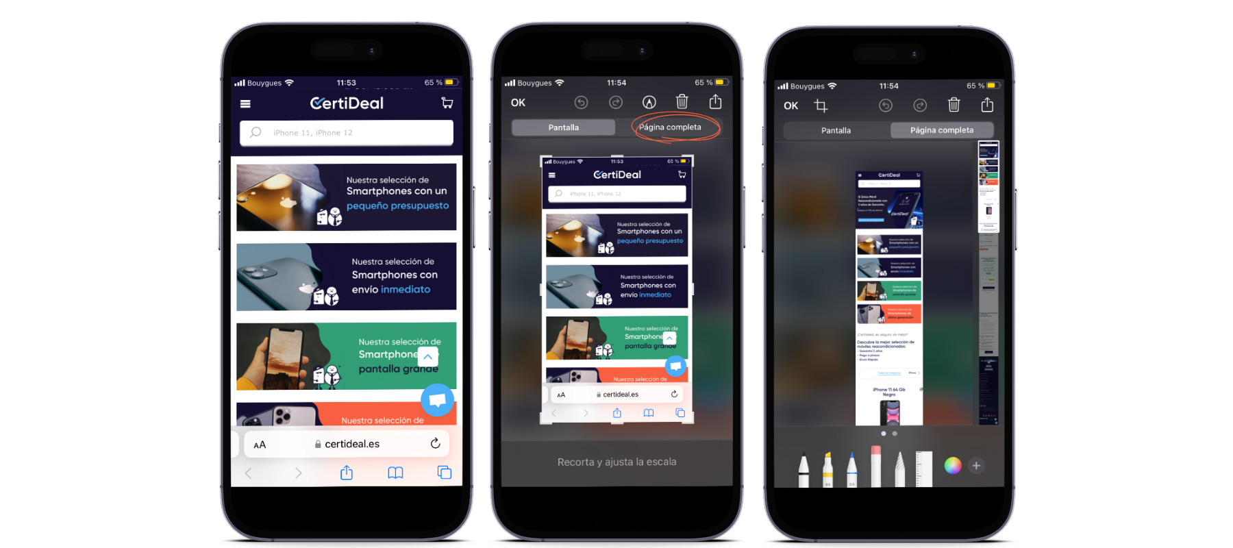 Procedimiento para hacer capturas de pantalla sin presionar botones (2)