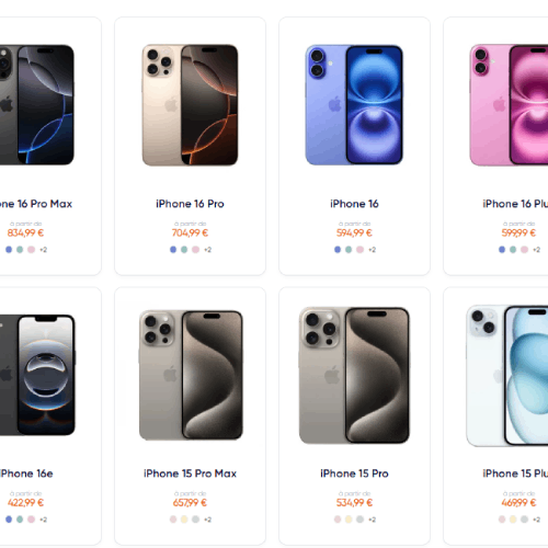 Tous les iPhone