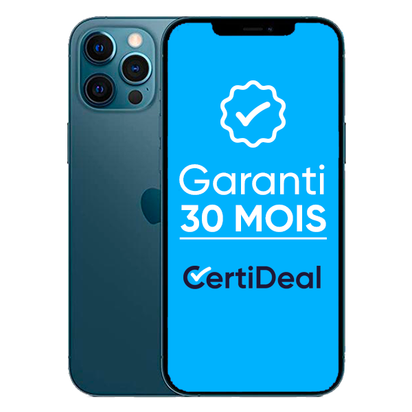 iPhone 12 Pro en 2026 : ça vaut encore la peine de l'acheter ? Apple - iPhone 12 Pro - 512 Go - Reconditionné - Bleu pacifique