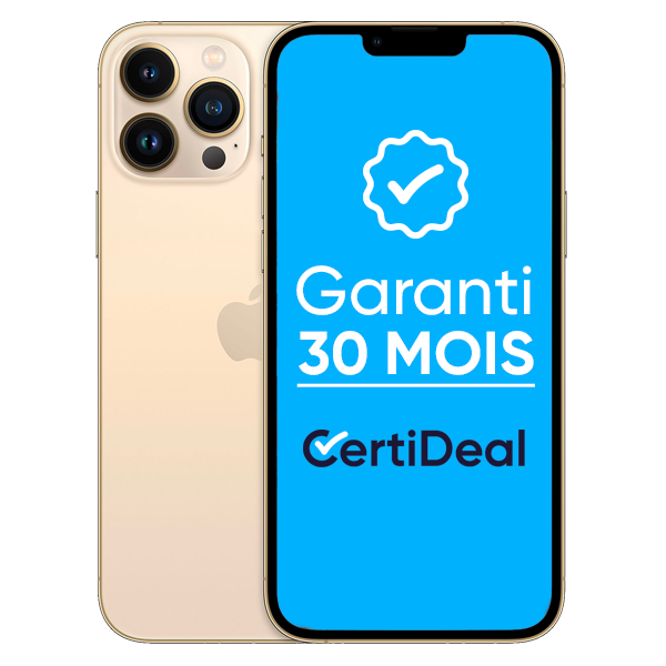 Apple - iPhone 13 Pro - 128 Go - Reconditionné - Or