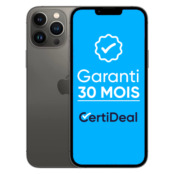 Apple - iPhone 13 Pro - 128 Go - Reconditionné - Graphite