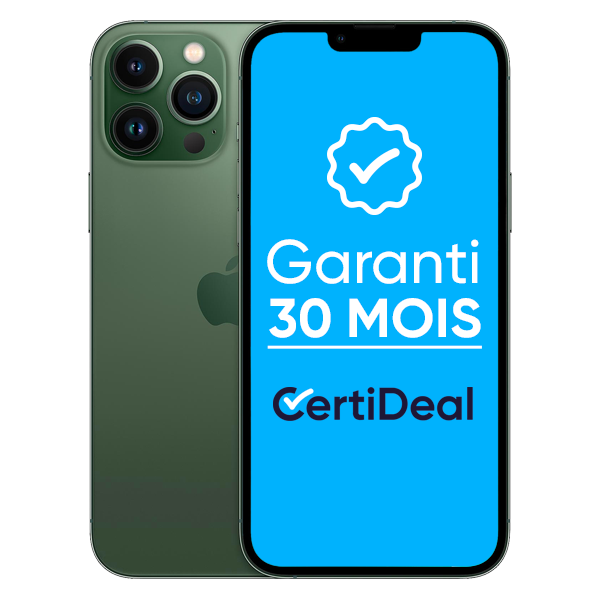 Apple - iPhone 13 Pro - 256 Go - Reconditionné - Vert Alpin