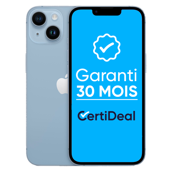 iPhone 14 Plus en 2026 : est-ce que ça vaut encore la peine de l’acheter ? Apple - iPhone 14 Plus - 128 Go - Reconditionné - Bleu