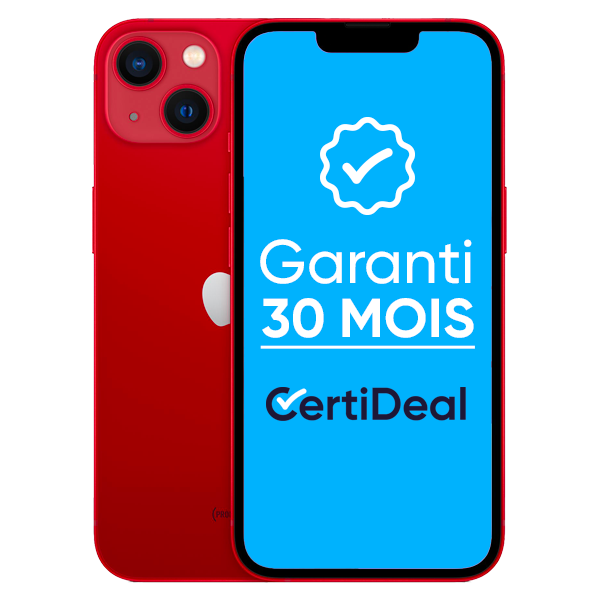 Apple - iPhone 14 Plus - 256 Go - Reconditionné - Rouge