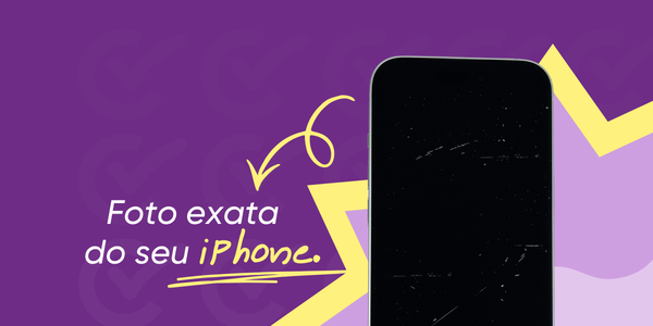Fotografia real do seu iPhone