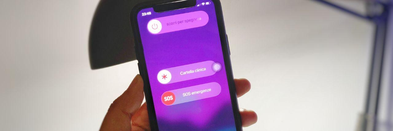 Come spegnere iphone