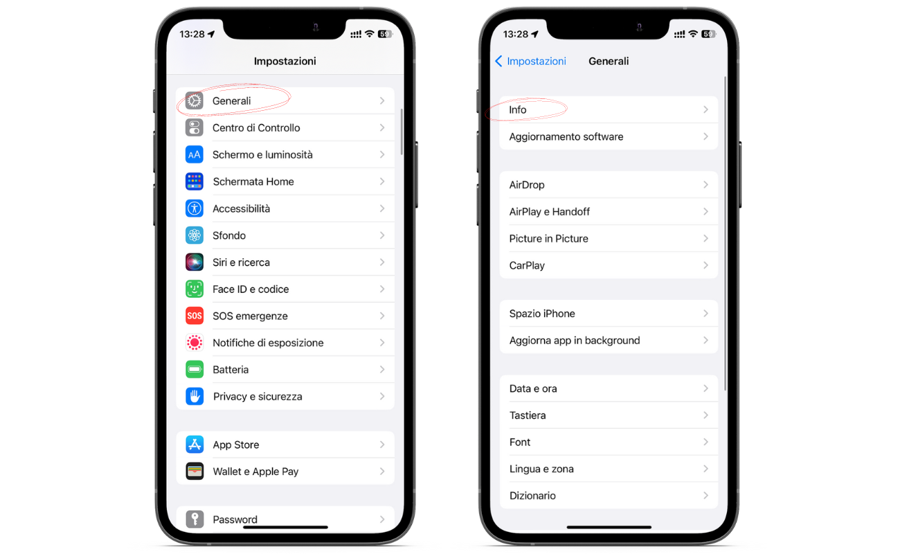 Procedura per verificare aggiornameti di rete